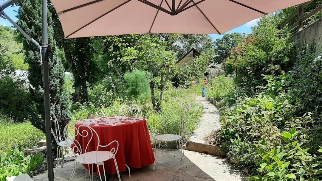 Bed and Breakfast Le Moulin Des Cavaliers La Rouquette Exterior foto